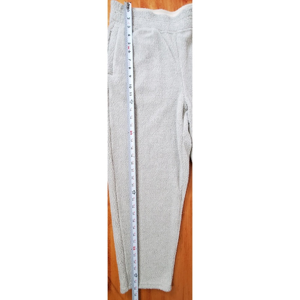 NWT Patagonia Women's Shearling Crops Pants Natural Color Large Elastic Waist - Picture 8 of 12